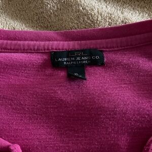 Ralph Lauren Fuchsia Tee